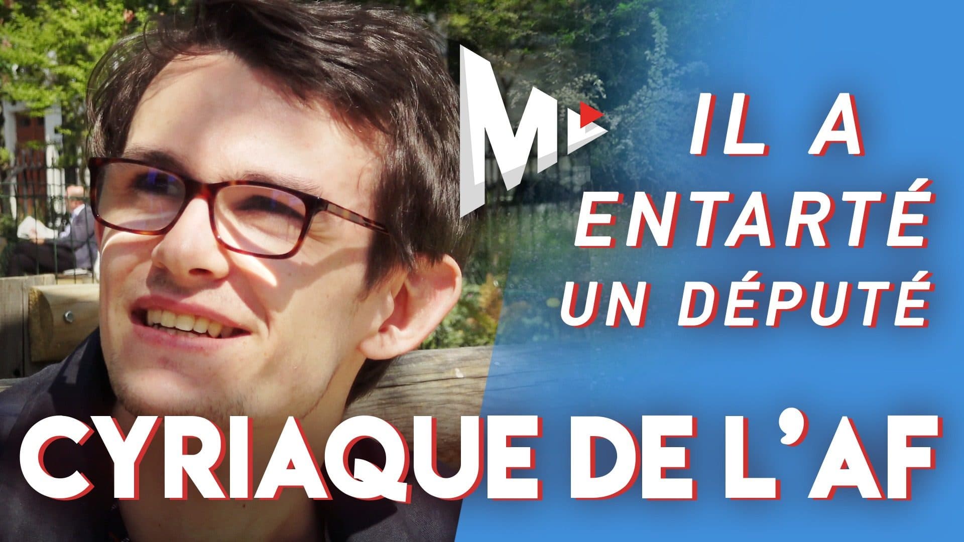 Il a entarté un député : il s'explique !
