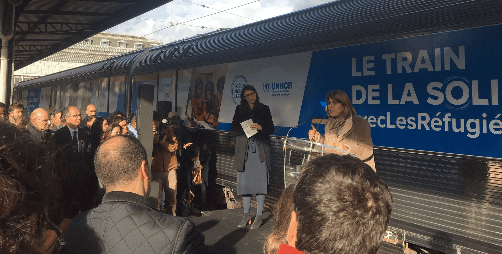 Ne ratez pas le « train de la solidarité », pour une meilleure acceptation des réfugiés