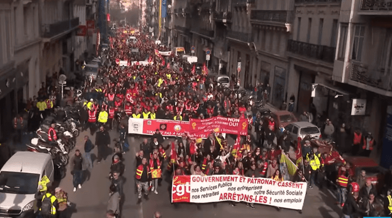 Réforme des retraites : encore une forte mobilisation pour cette neuvième journée de grève