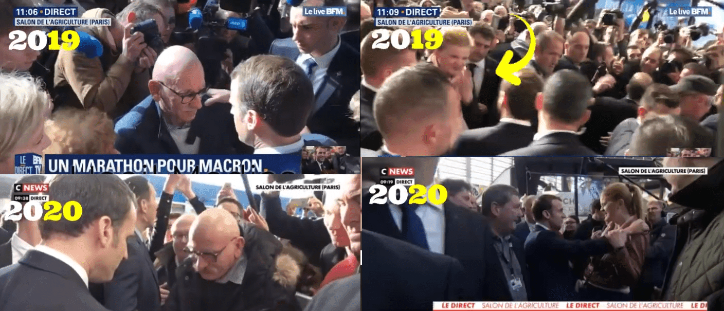 Salon de l’agriculture : Macron emploierait-il des figurants pour parler avec lui ?