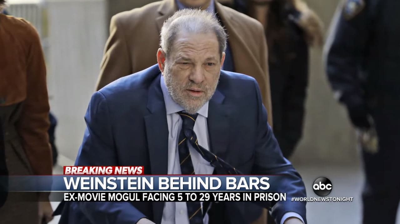 Harvey Weinstein jugé coupable de viol : il risque entre 5 et 29 ans de prison