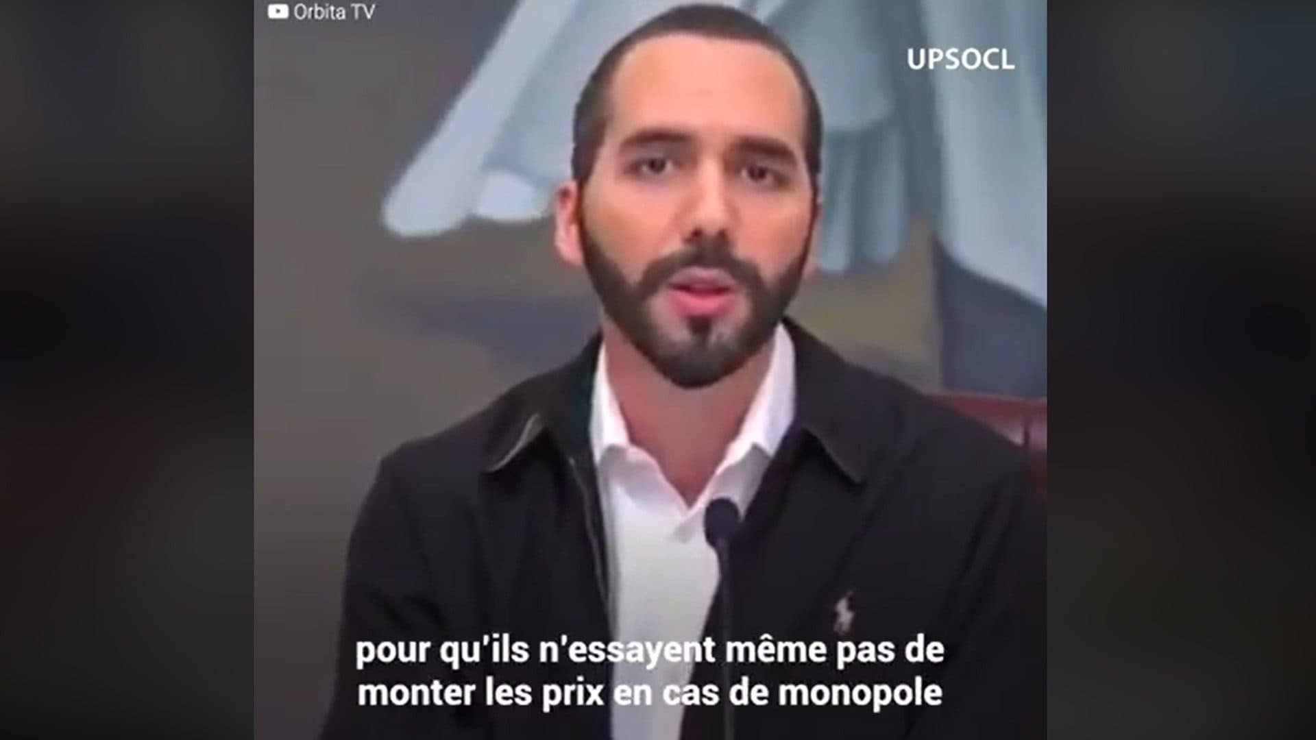 Le président du Salvador : « Le seul remède contre le coronavirus, c'est la solidarité »