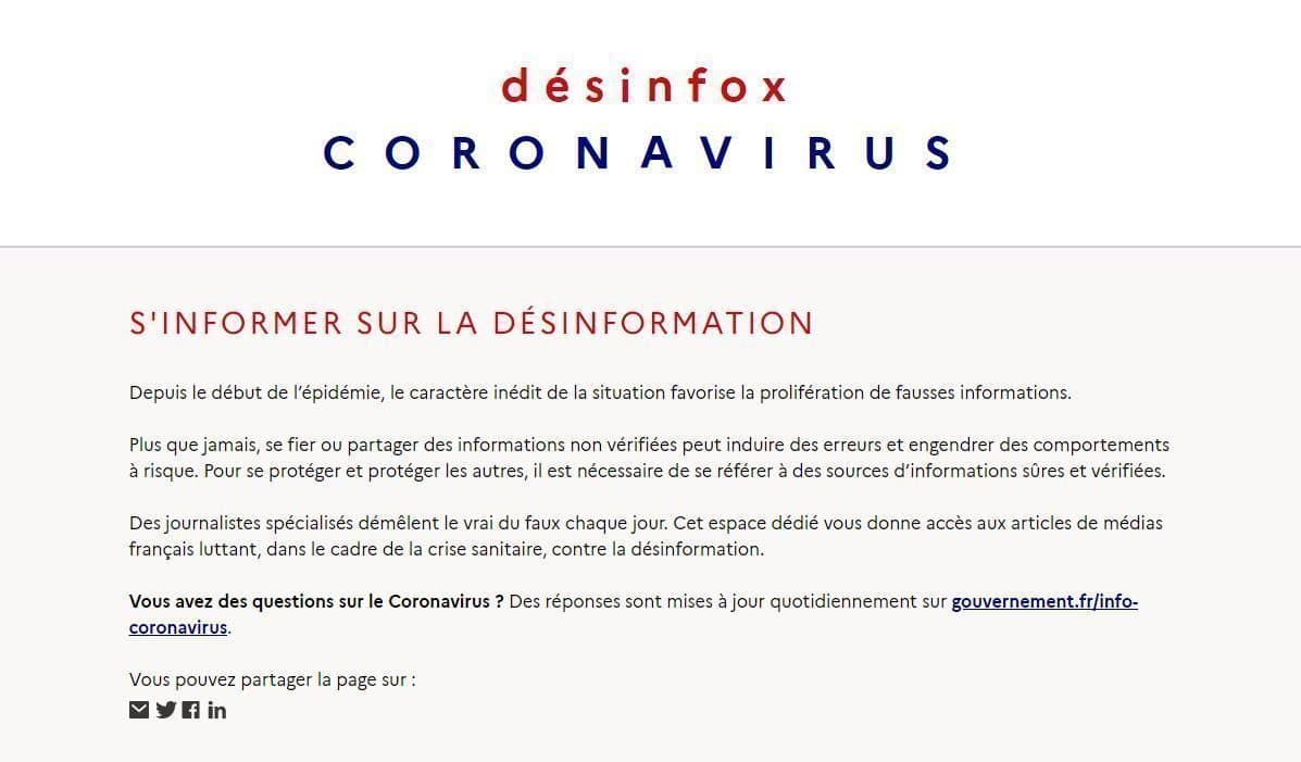 « Desinfox » : le gouvernement veut certifier les « bons » articles de presse