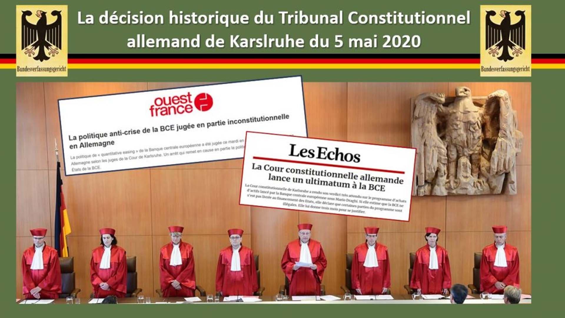 La politique de la BCE jugée en partie inconstitutionnelle en Allemagne : l'analyse de François Asselineau
