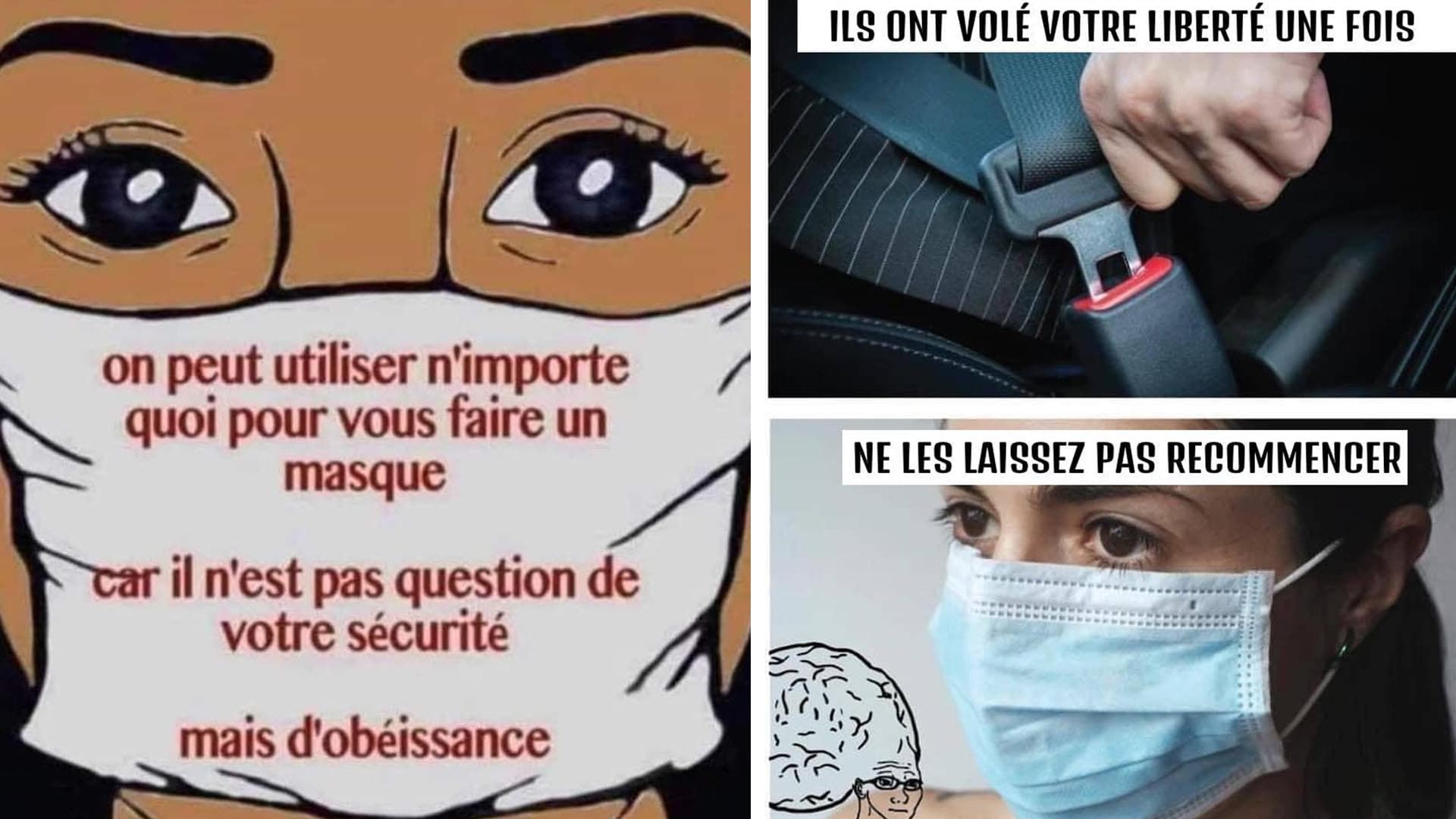 Port du masque obligatoire : les deux points de vue !