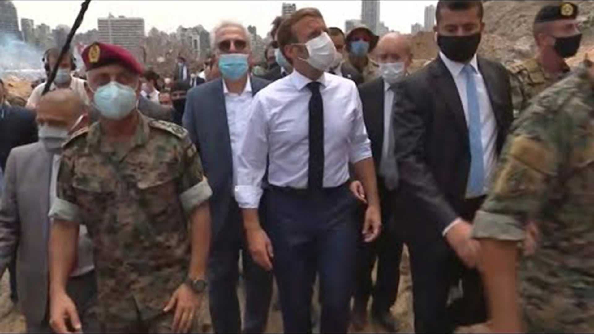 Liban : en plein chaos, Macron mêle ingérence et coup de communication