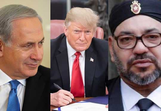 Donald Trump convainc le Maroc de reconnaître Israël