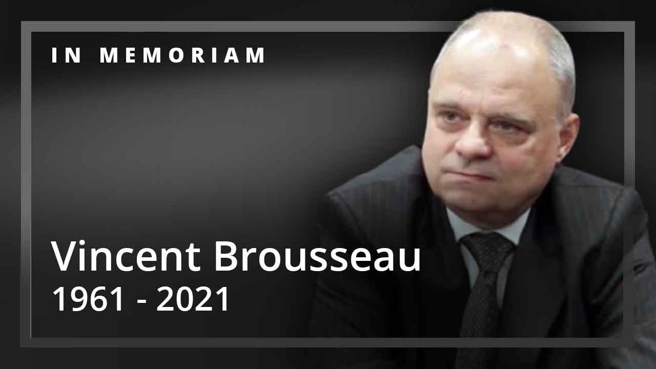 Décès de Vincent Brousseau