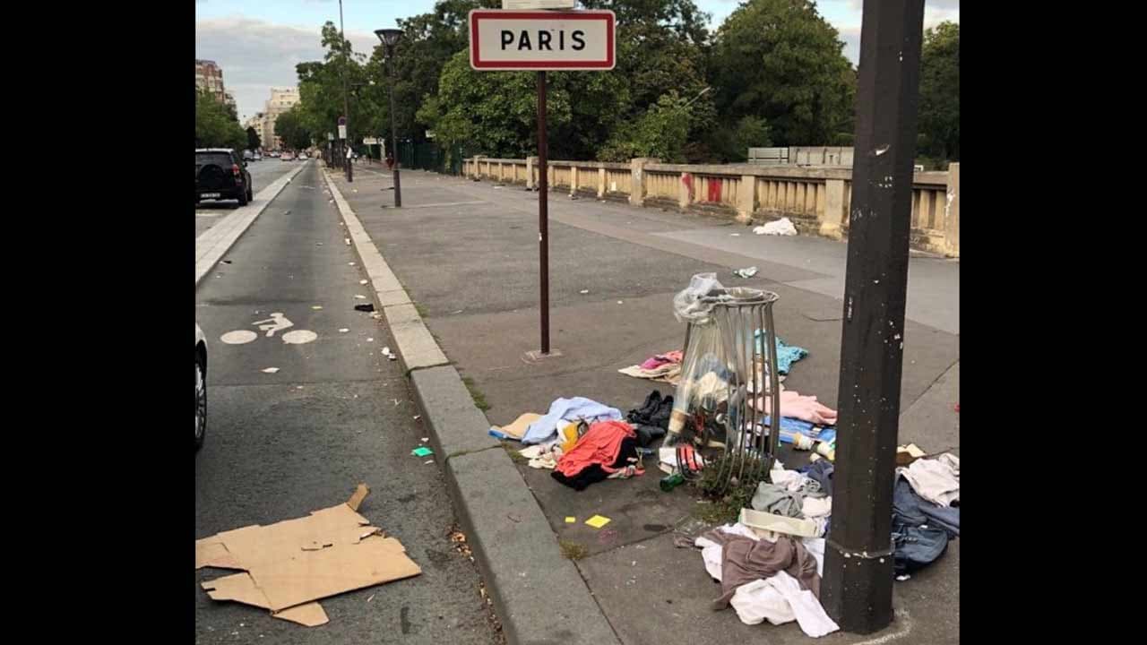 Paris : avec #saccageparis les Parisiens dénoncent une ville « encrassée »