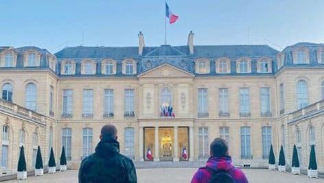 Le tournage de la vidéo de Macron et McFly et Carlito terminé !