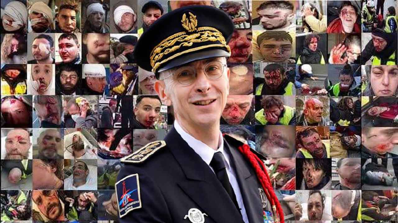 Didier Lallement, « l'éborgneur », nommé commandeur de la Légion d’honneur par la Macronie