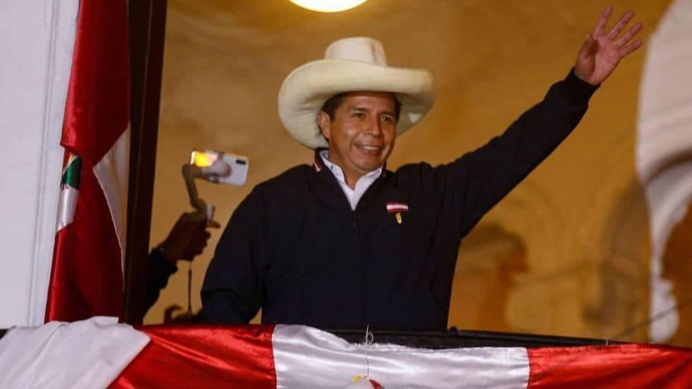 Pérou : Pedro Castillo proclamé vainqueur de la présidentielle