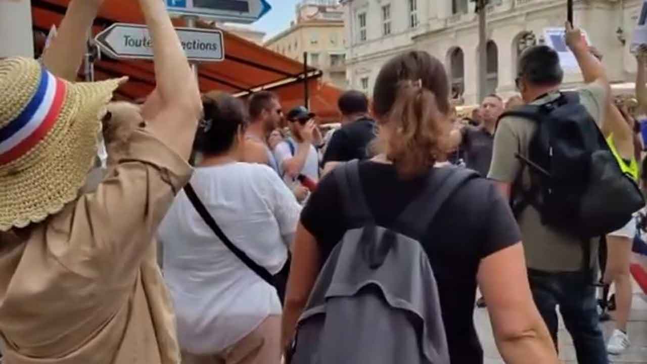 Manifestation contre le passe sanitaire : le direct d'Alex Sam à Nice