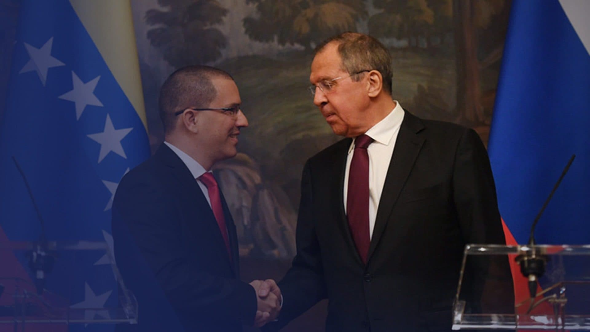 Lavrov a réitéré le soutien de la Russie à Nicolas Maduro