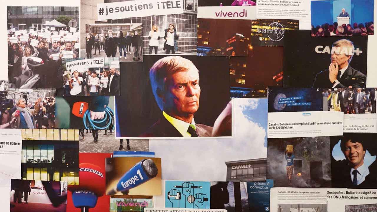 Milliardaires et contrôle de l'information : le cas Vincent Bolloré