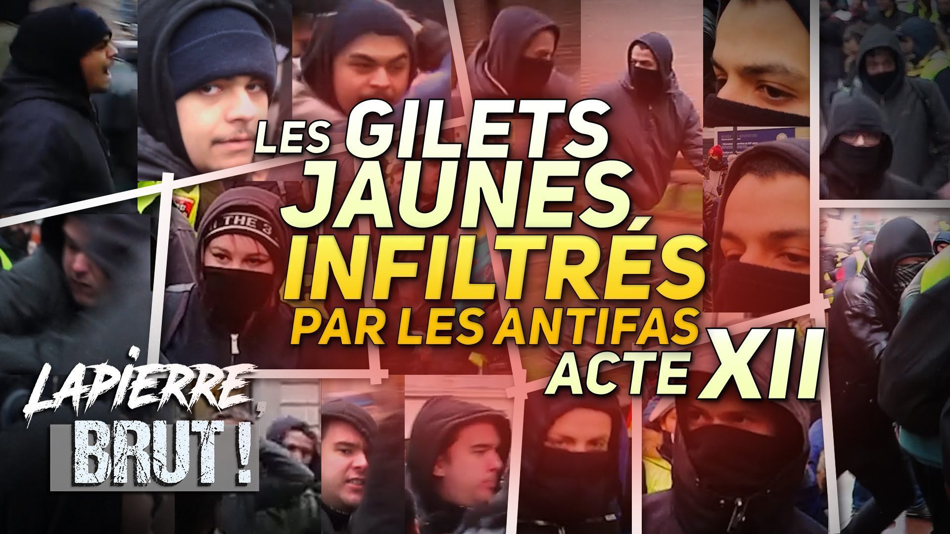 AGRESSÉS PAR DES ANTIFAS – Lapierre, Brut !