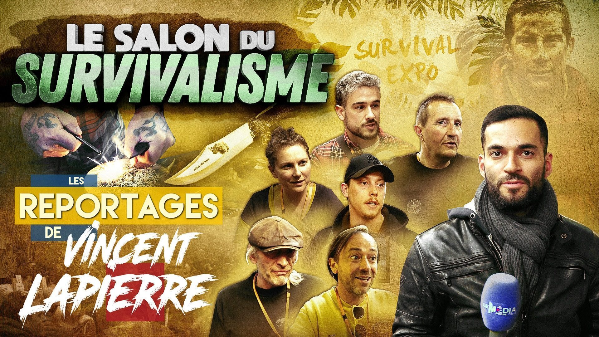 LE SALON DU SURVIVALISME – Les Reportages de Vincent Lapierre