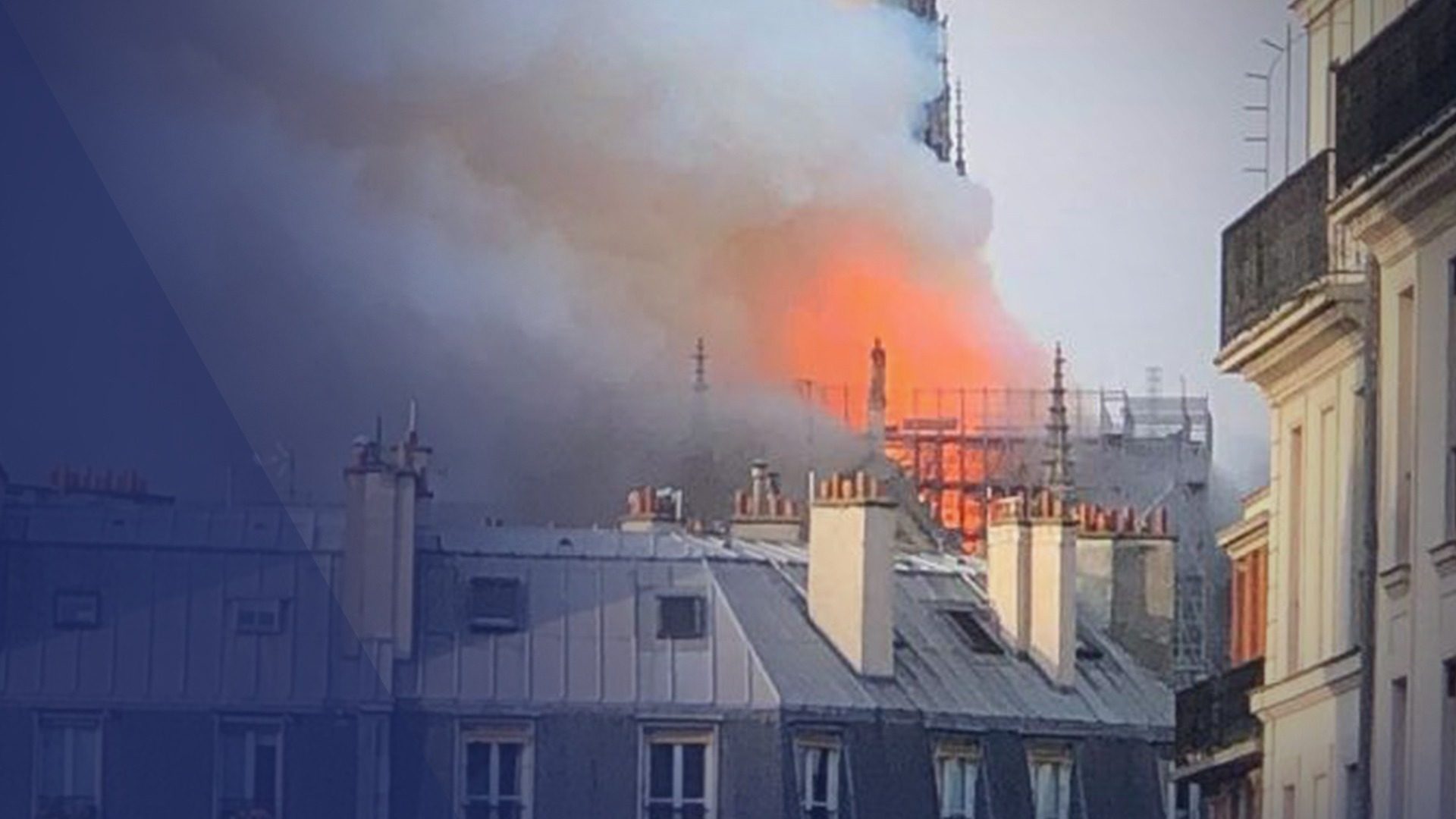 Notre-Dame de Paris brûle…