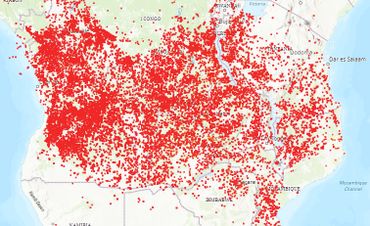 Il y a plus d'incendies en ce moment en Afrique subsaharienne qu'en Amazonie