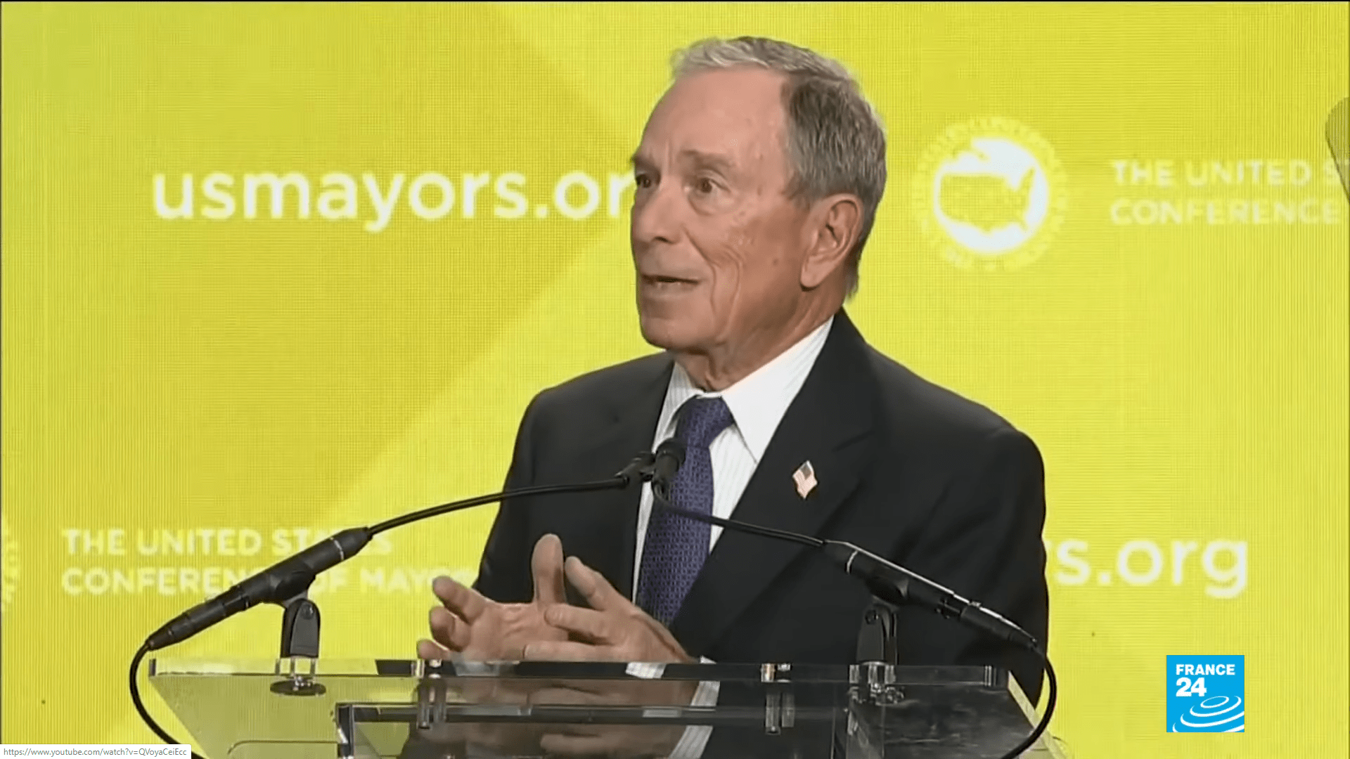 Michael Bloomberg, neuvième fortune mondiale, est candidat face à Trump