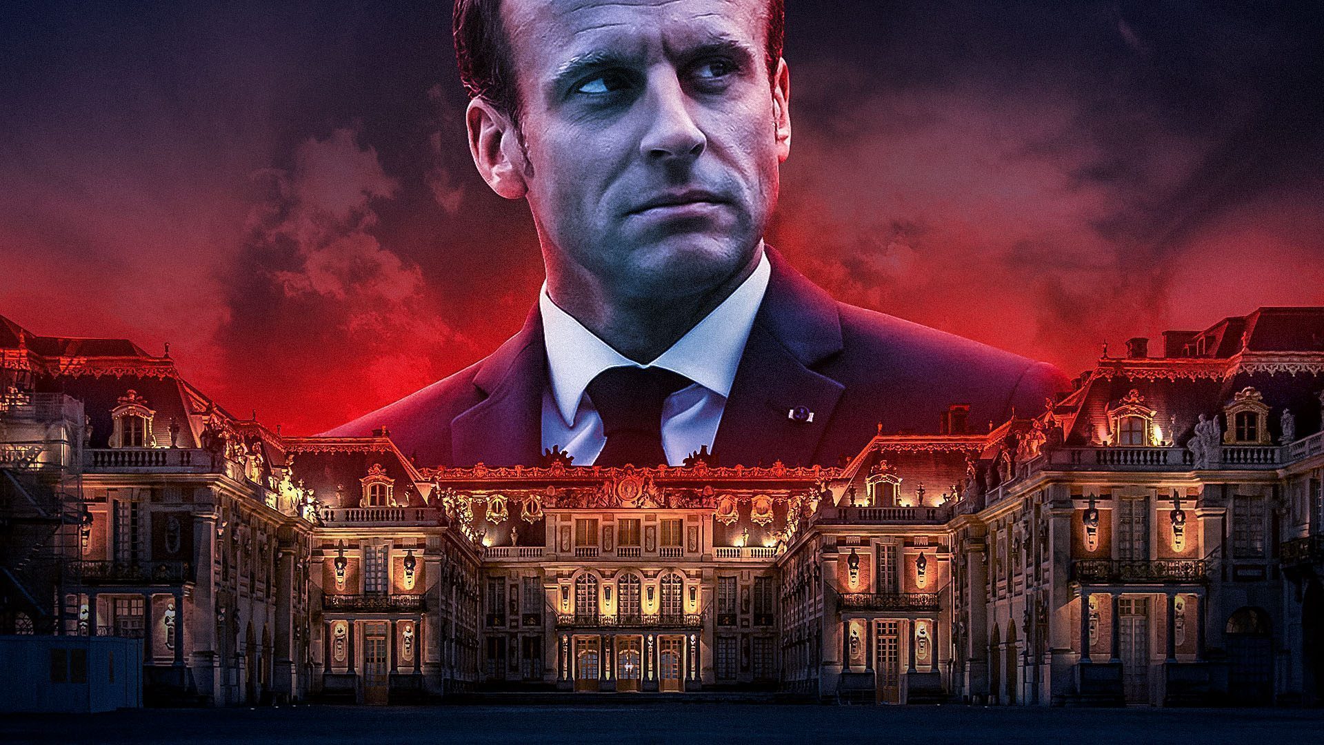 Quand Macron invite les grands patrons à Versailles… les grévistes viennent aussi !