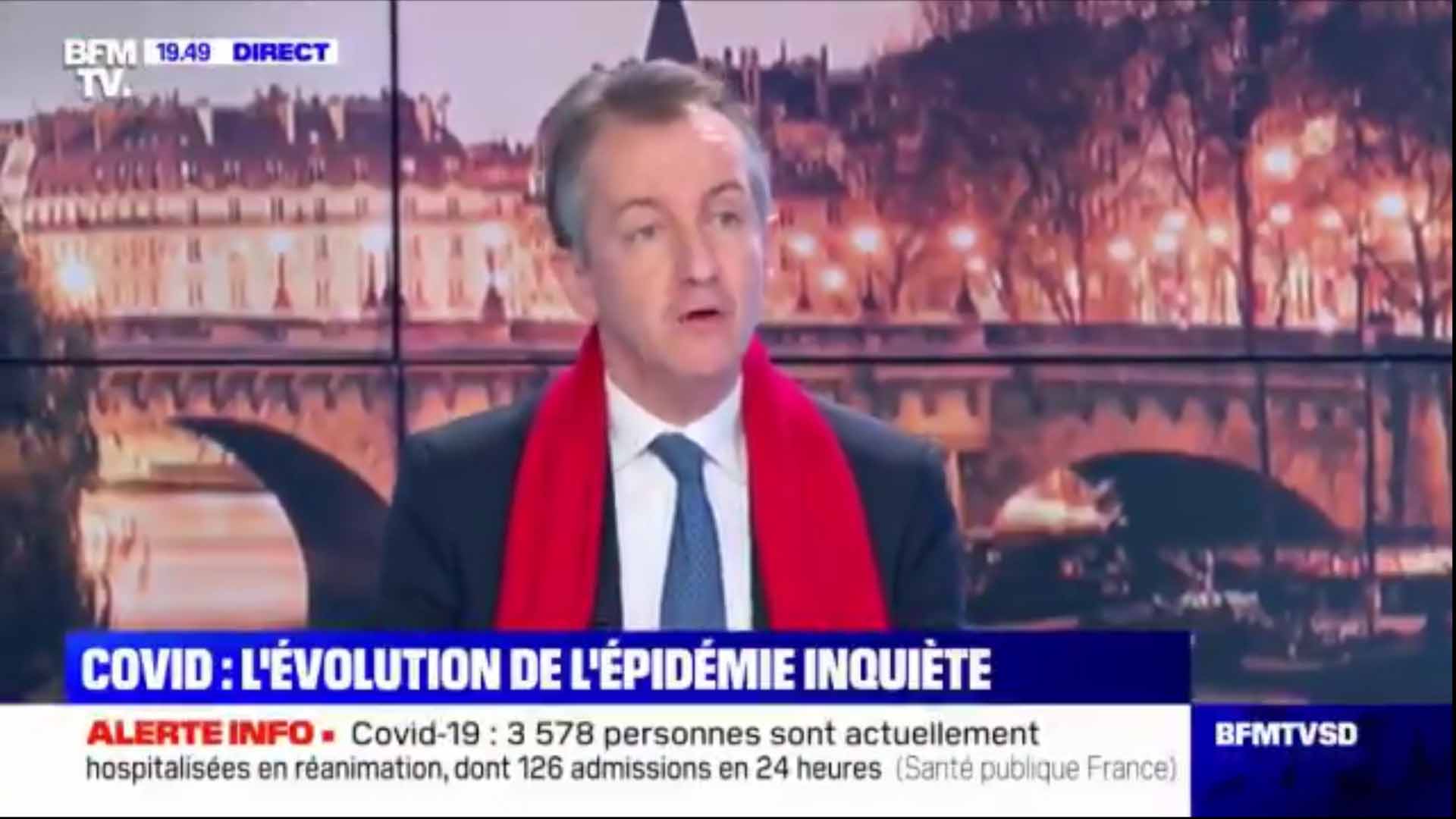 Christophe Barbier sur le Covid-19 : « C'est ça la vie : mourir ! »