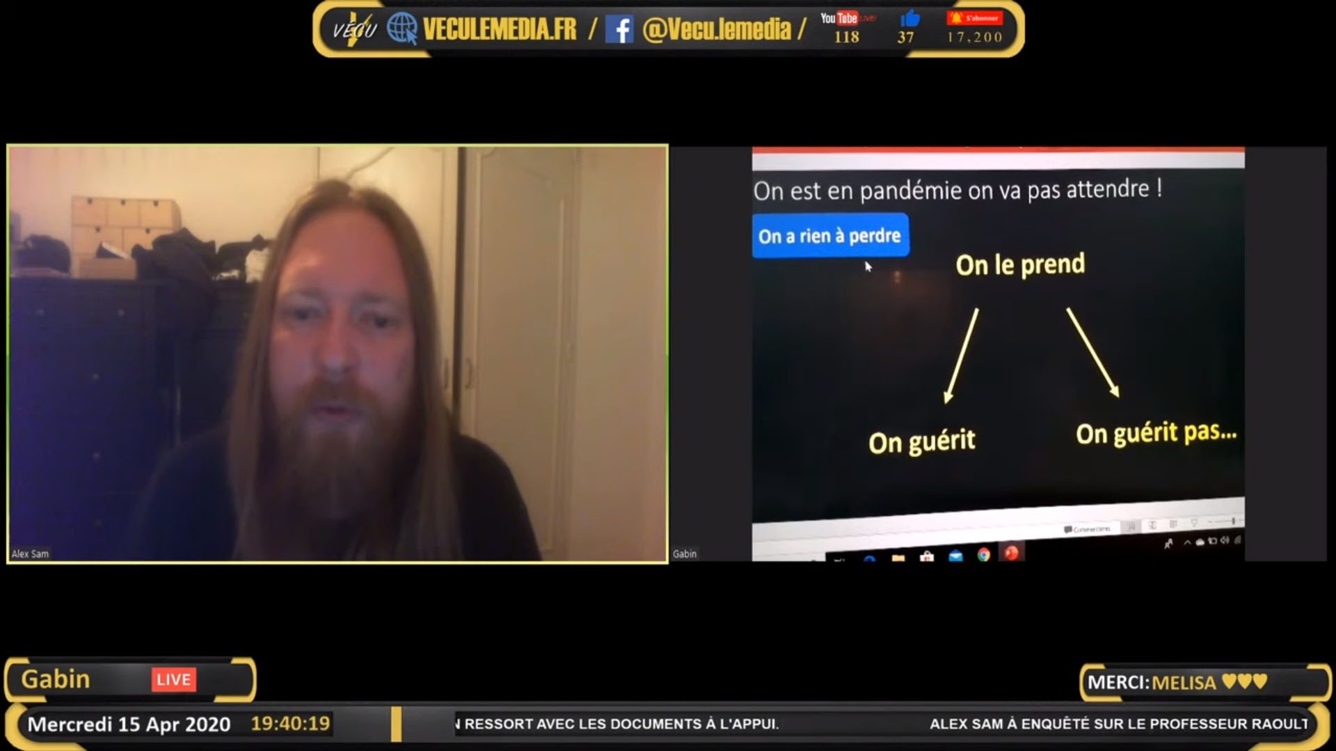 Covid-19 et chloroquine : enquête sur le professeur Raoult avec Alex Sam