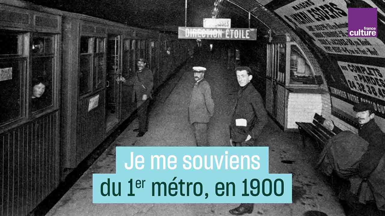 Le témoignage exceptionnel de deux passagers du tout premier métro parisien en 1900