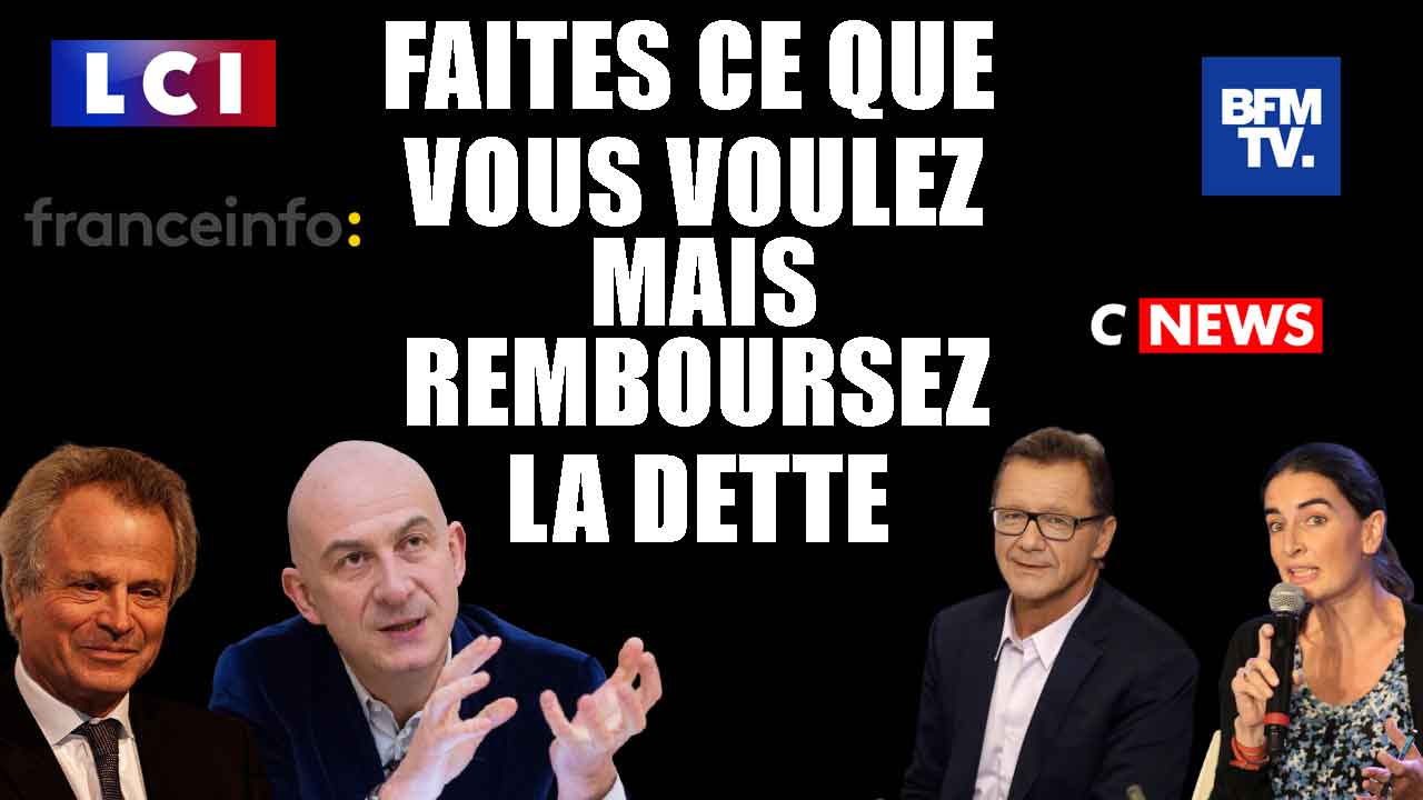 Cette petite armée d'éditorialistes des grands médias qui veut absolument que l'on rembourse la dette
