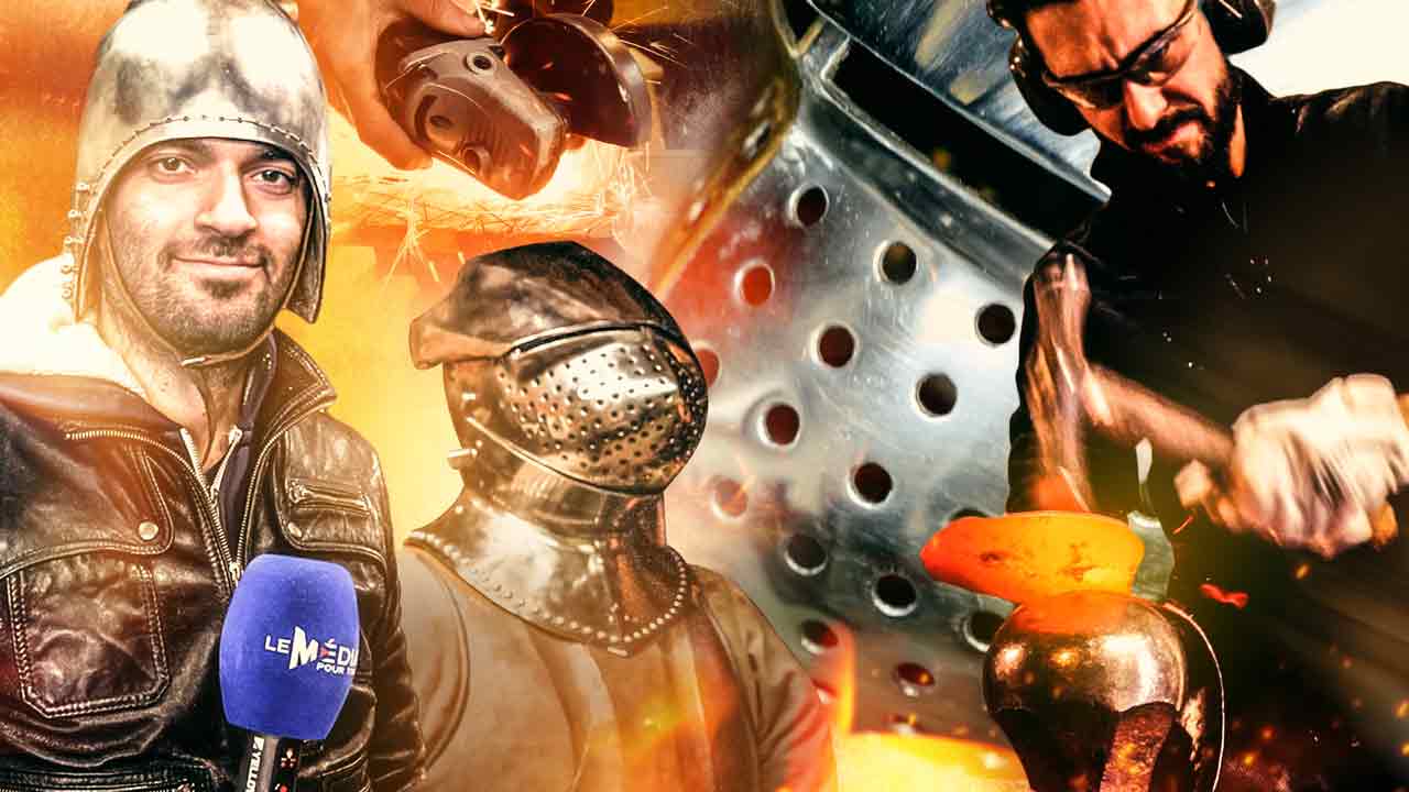 Il forge des ARMURES du Moyen-âge !