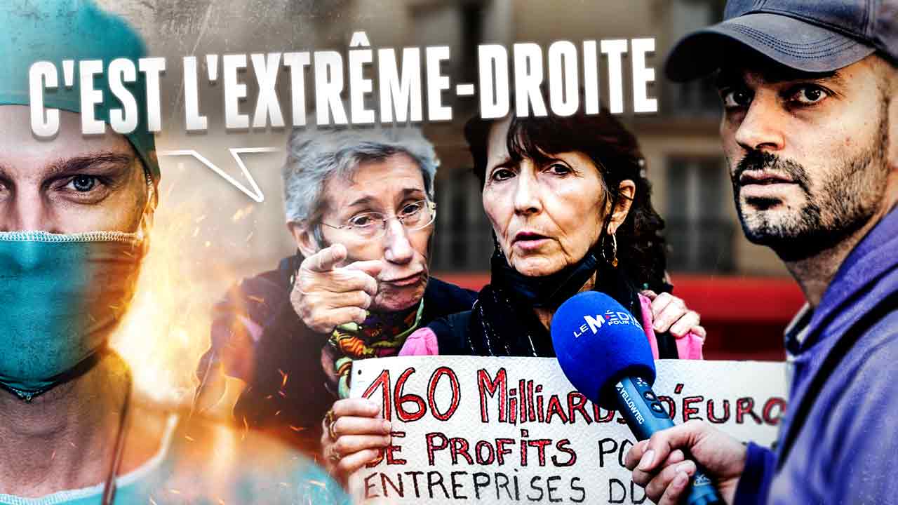 L'HÔPITAL S'EFFONDRE : manifestation en soutien aux soignants