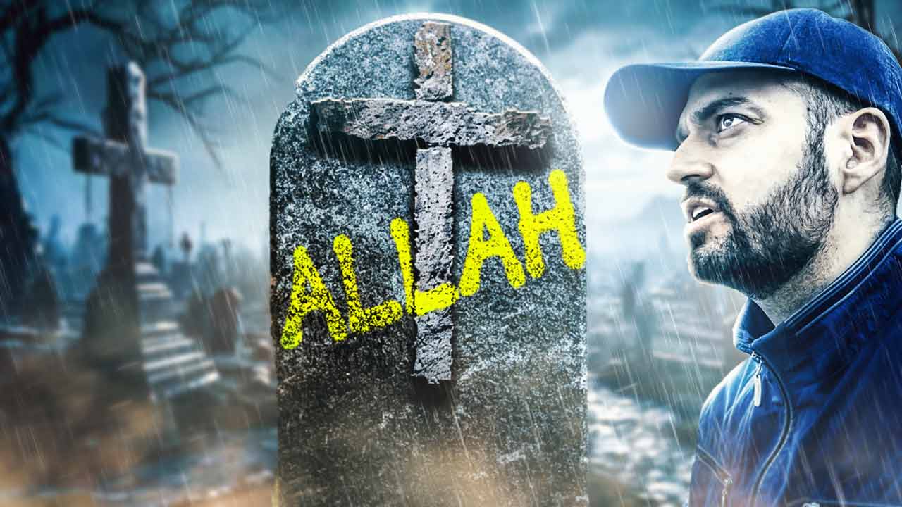 UN CIMETIÈRE CHRÉTIEN PROFANÉ : j'y vais