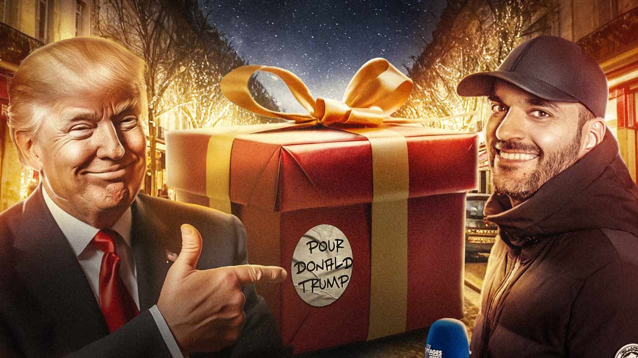 UN FRANÇAIS OFFRE UN MAGNIFIQUE CADEAU À TRUMP (qui l'a accepté)