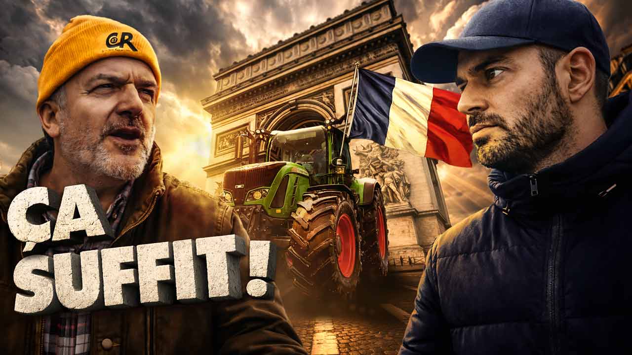 LES PAYSANS ENTRENT DANS PARIS : la révolte gronde 🔥