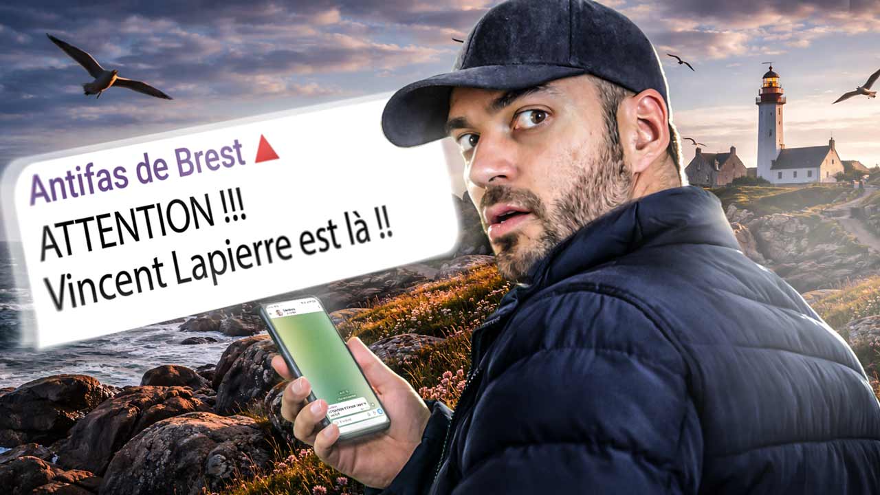 TRAQUÉ À BREST PAR DES ANTIFAS (c'est tendu)